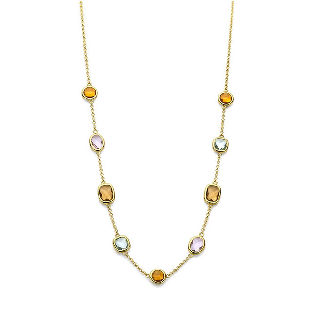 Silver Rose Halsketting Lydia