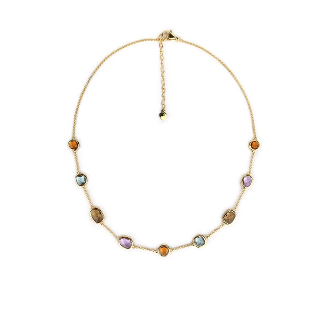 Silver Rose Halsketting Lydia