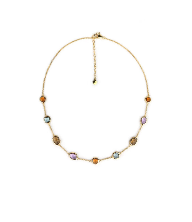 Silver Rose Halsketting Lydia