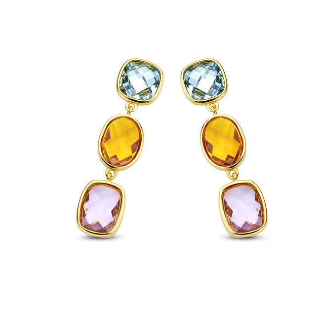 Silver Rose Oorring Livea