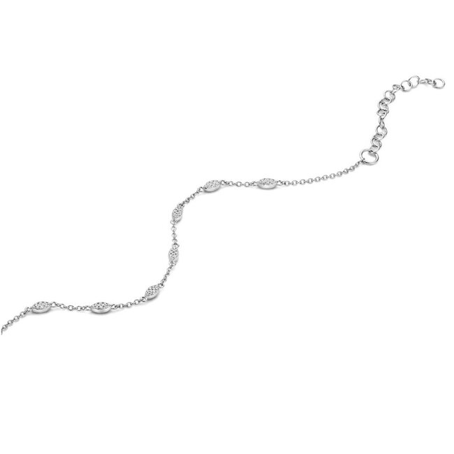 Silver Rose Armband Christelle Zilver