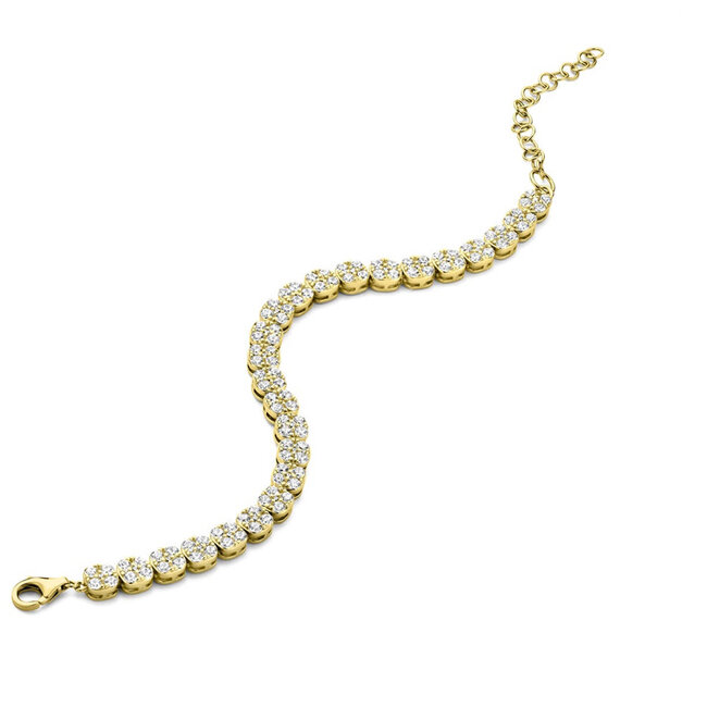 Silver Rose Armband Kaat