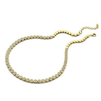 Silver Rose Halsketting Fleure Goud