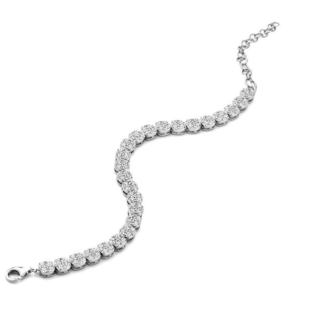 Silver Rose Armband Kaat
