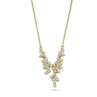 Silver Rose Halsketting Ellen