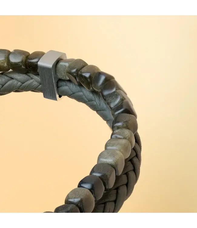 Gemini Armband Double Double Green M-L