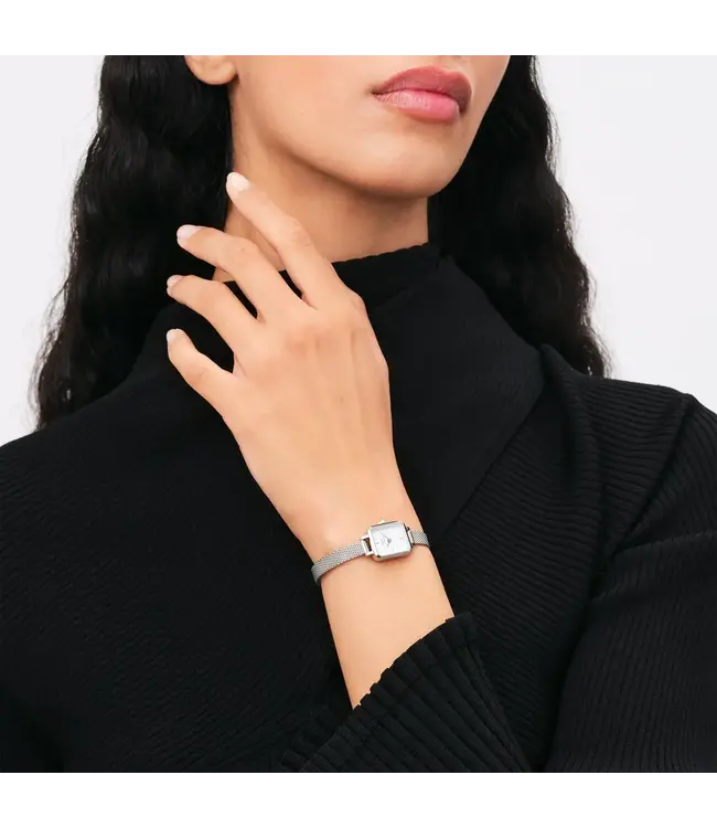 Daniel Wellington Uurwerk Quadro Mini Zilver