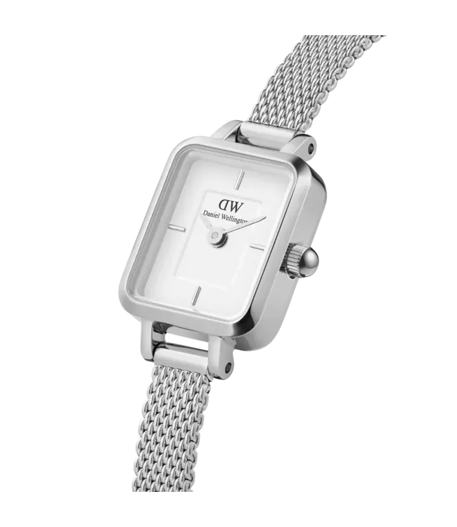 Daniel Wellington Uurwerk Quadro Mini Zilver