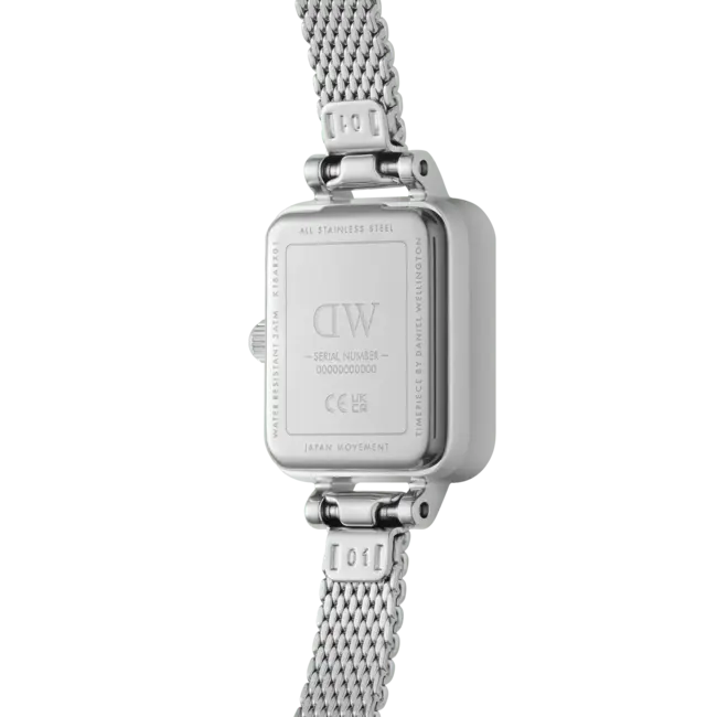 Daniel Wellington Uurwerk Quadro Mini Zilver
