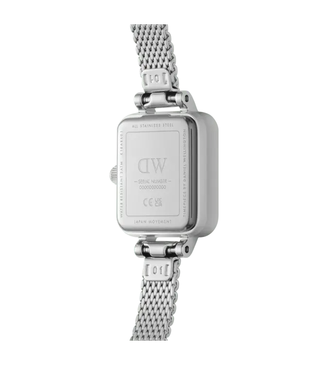 Daniel Wellington Uurwerk Quadro Mini Zilver