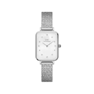 Daniel Wellington Uurwerk Quadro Lumine Zilver