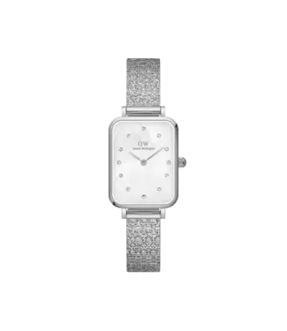 Daniel Wellington Uurwerk Quadro Lumine Zilver
