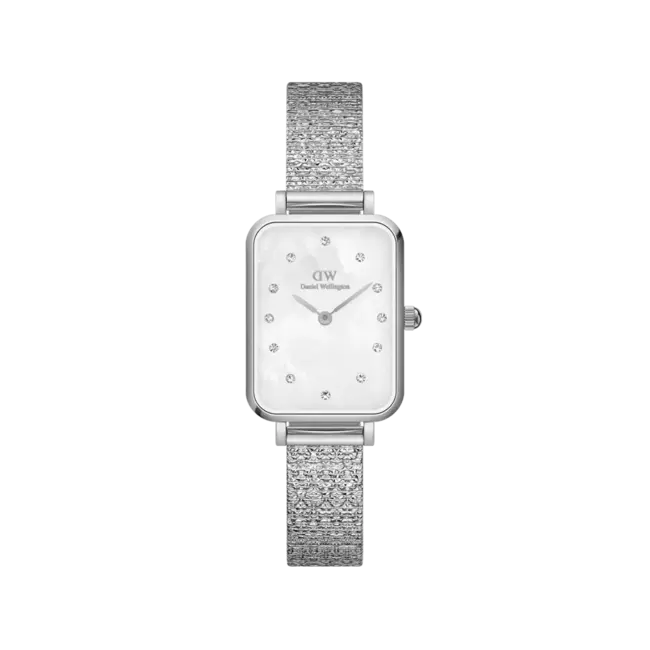 Daniel Wellington Uurwerk Quadro Lumine Zilver