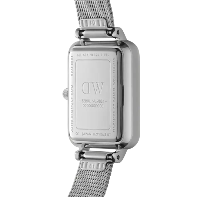 Daniel Wellington Uurwerk Quadro Lumine Zilver