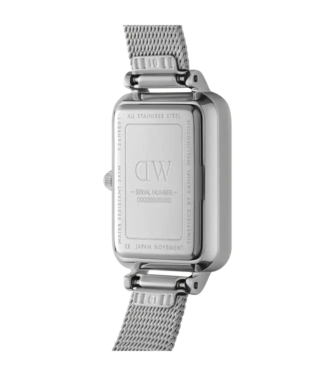 Daniel Wellington Uurwerk Quadro Lumine Zilver