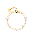Les Cordes Armband Duron Parelmoer