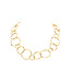 Les Cordes Halsketting Dove Goud Mat