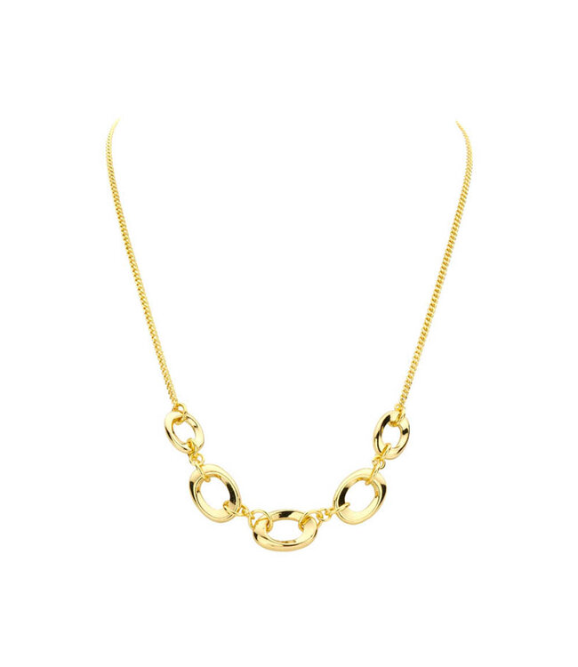 Les Cordes Halsketting Doortje Goud