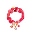 Les Cordes Armband Pan83 Fushia