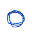 Les Cordes Armband Pan81 Jeansblauw