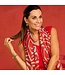 Les Cordes Sjaal LCSCARVES197 Multi Rood
