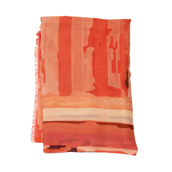 Les Cordes Sjaal LCSCARVES177 Oranje