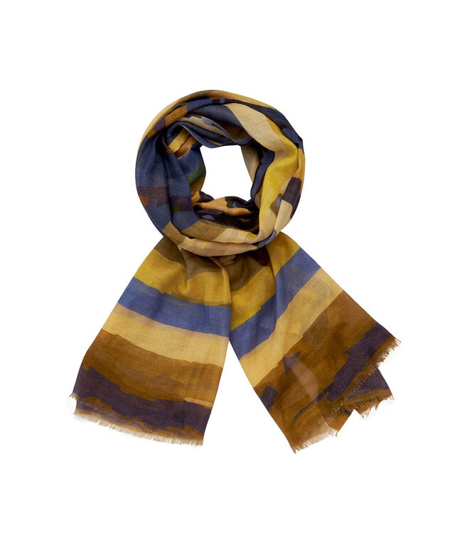 Les Cordes Sjaal LCSCARVES177 Blauw
