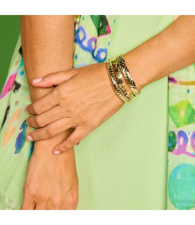 Les Cordes Armband CAB27 Goud