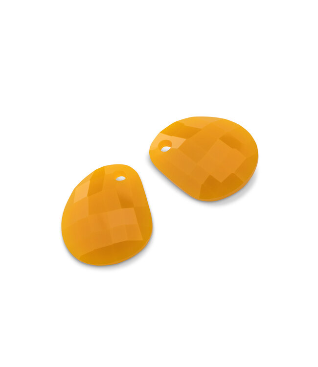 MelanO KO Shaped facet Bright yellow