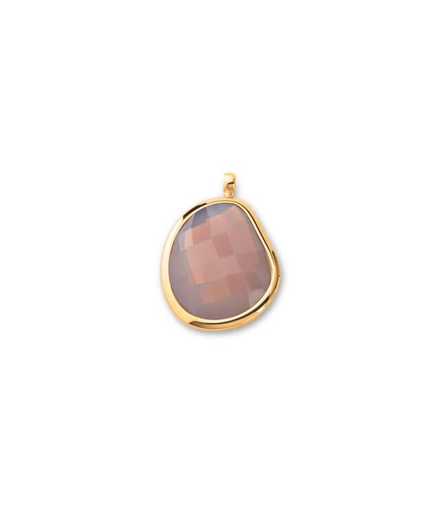 MelanO KO Shaped facet Flanel beige