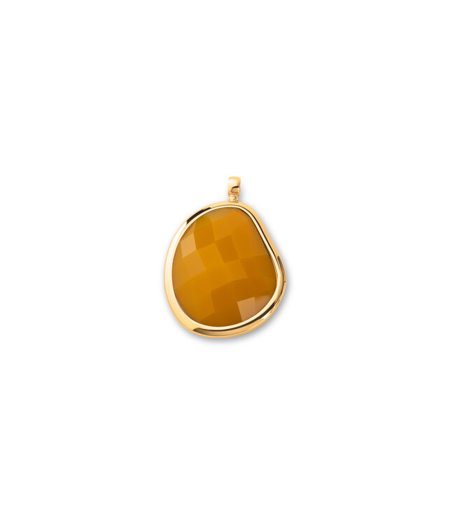 MelanO KO Shaped facet Bright yellow