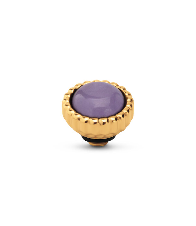 MelanO TW Bali gem petite Purple jade