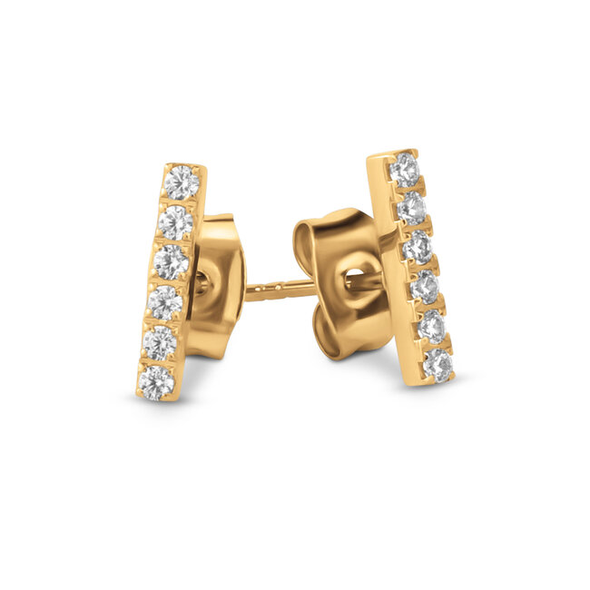 MelanO FR Jayce cz earring Crystal