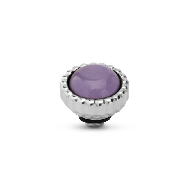MelanO TW Bali gem petite Purple jade