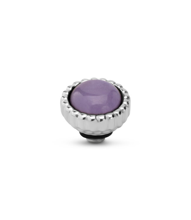 MelanO TW Bali gem petite Purple jade