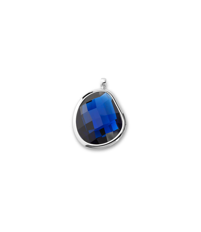 MelanO KO Shaped facet Lake blue