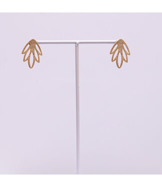 Flo Jewelry Oorring Annemie Goud