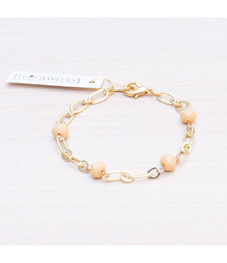 Flo Jewelry Armband Ineke Beige