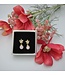 Maison Cachet Oorring Fleurs Zircone Roses