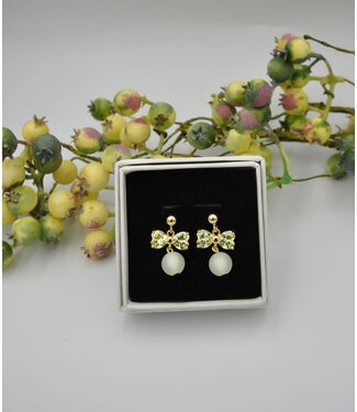 Maison Cachet Oorring Noeuds Chrysolite