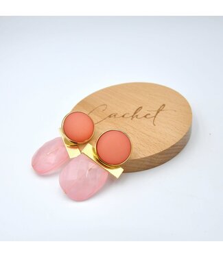 Maison Cachet Oorring Petites Barres Corailles