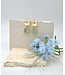 Maison Cachet Oorring Fleurs Ciel
