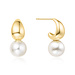 Ania Haie Oorring Pearl Dome Hoop
