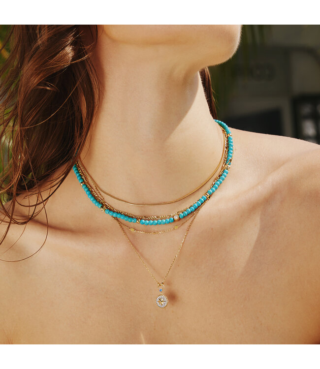 Ania Haie Halsketting Disc Station