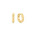 Ania Haie Oorring Texture Small Huggie Hoop