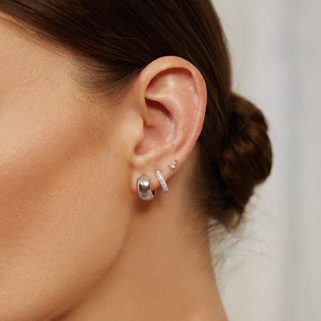 Ania Haie Oorring Chubby Small Huggie Hoop