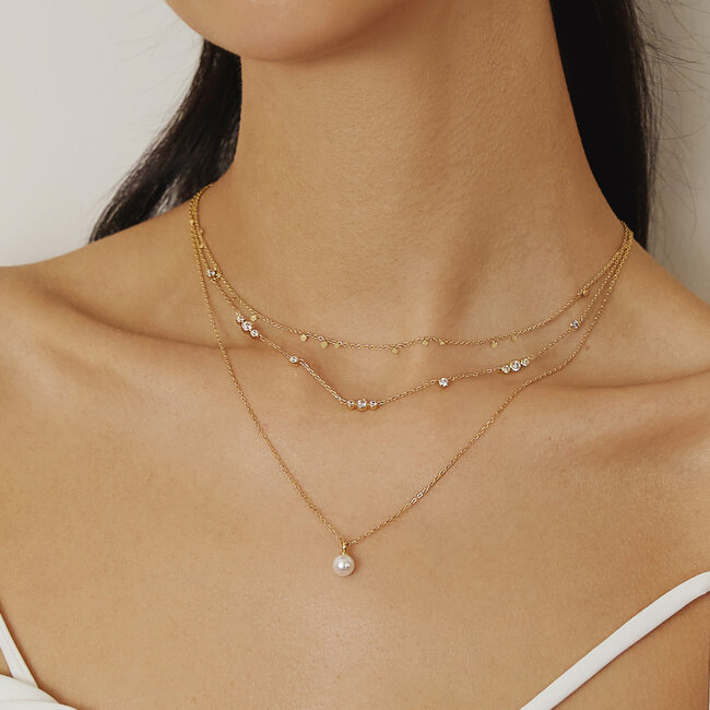 Ania Haie Halsketting Pearl Drop Pendant