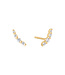 Ania Haie Oorring Bezel Beaded Stone Stud