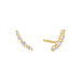 Ania Haie Oorring Bezel Beaded Stone Stud