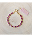 Paviè Armband Blancka Fucsia